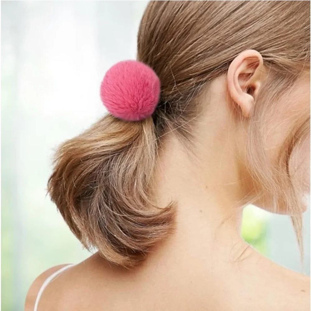 Pom Pom hair ties